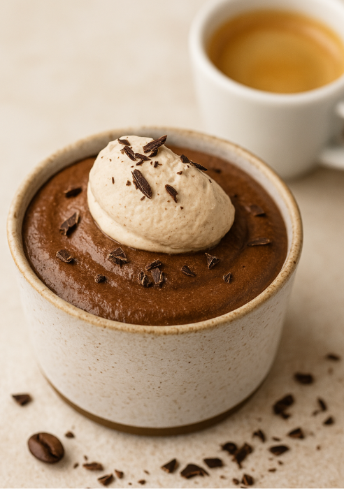 Recette Mousse au choclat sans sucre - Süvy