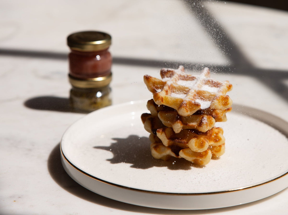 Waffles with no added sugar
