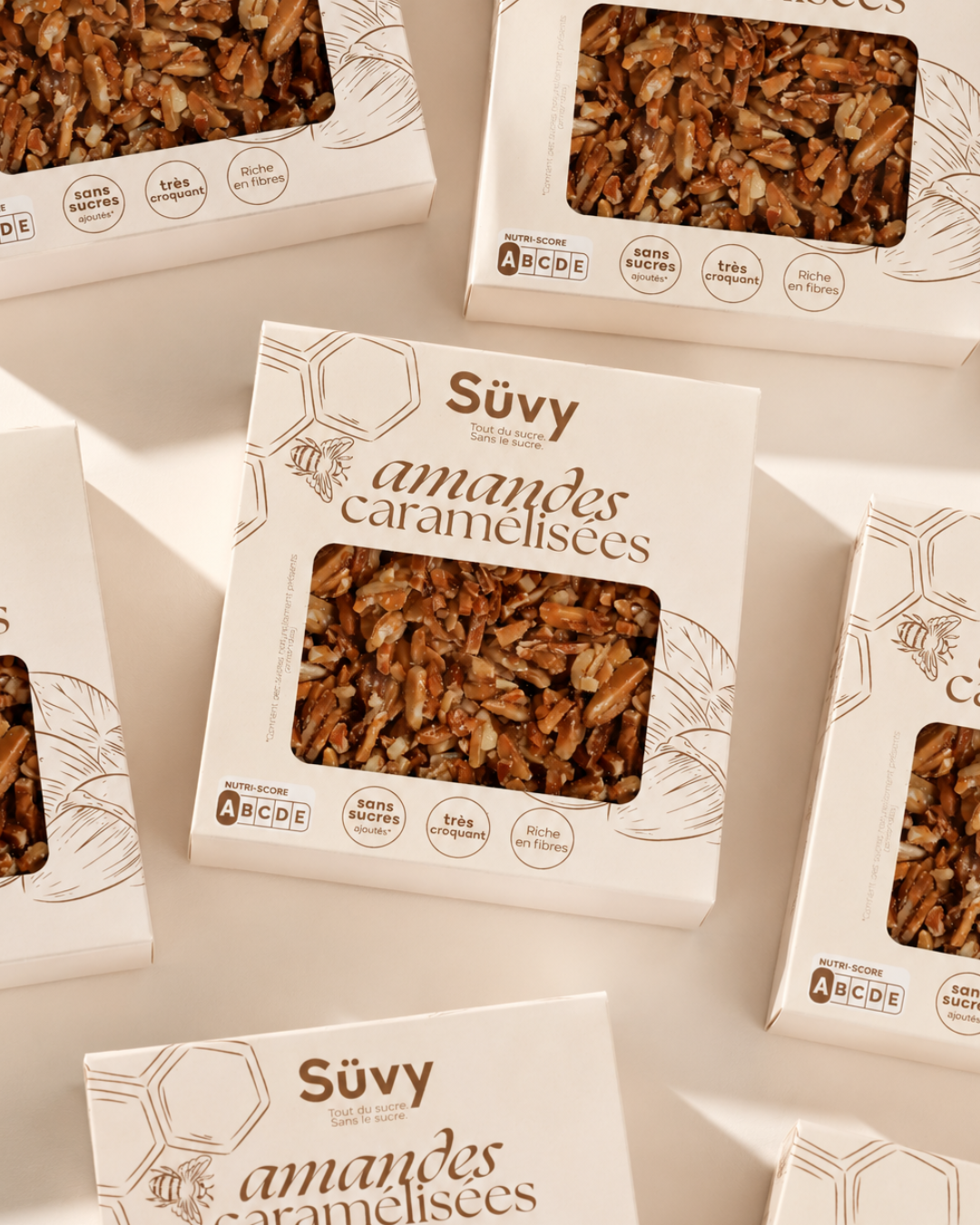 Amandes caramélisées
