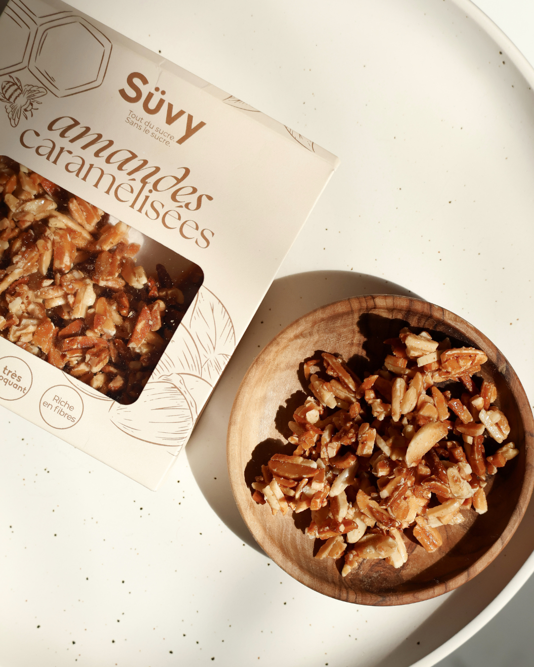 Amandes caramélisées