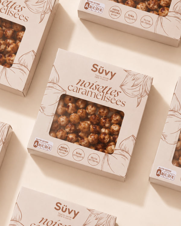 Caramelised hazelnuts